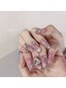 【人気No.1】☆自爪☆持ち込みデザイン・パーツつけ放題　 ¥9,900→¥8,900