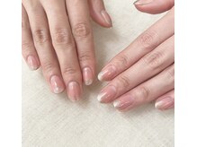 エムスラッシュ ネイル センター北店(M.SLASH)/パラジェル チークネイル