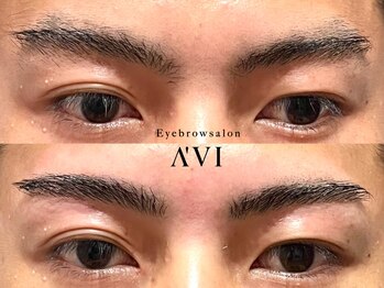 アイブロウサロン アヴィ(A‘VI)/メンズ眉毛スタイリング