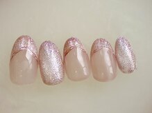ネイルサロン フローリア(nail salon Florir)/ミラーフレンチ×マグネット