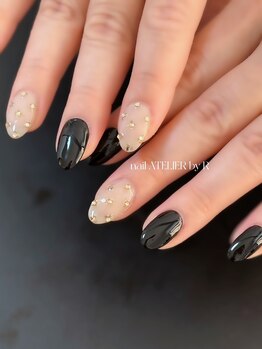 ドットストーンネイル