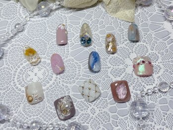 クレアトゥール 華の写真/日々満喫するならまずは指先から☆一生に一度きりの特別な日も《クレアトゥール　華》にお任せあれ！