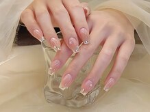 ラメール(La mer)/クリスマス/冬ネイル/ボルドー