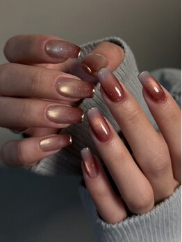 ネイルサロン エーナイン ちとせモール店の写真/お客様の爪に合わせた丁寧な施術が好評♪シンプル～ニュアンス・トレンドまでこだわりのデザインをご用意◎