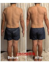 フィニシオン/50代男性120分施術！