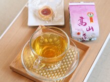施術後は台湾から輸入した厳選台湾茶をご準備いたしております♪