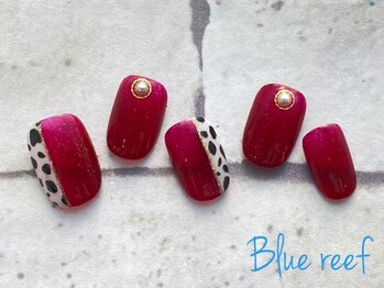 ネイルアンドまつげエクステ ブルーリーフ 四谷三丁目店(Blue Reef)/アニマルネイル