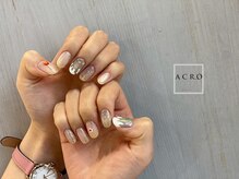 アクロネイル アンド アイ(ACRO NAIL&EYE)/クリームソーダネイル