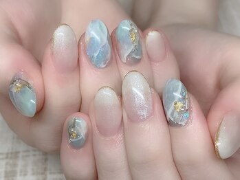 カラーズ(colors.)/ホワイト×天然石。