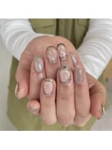 リノ(lino)/天然石風ネイル 4/27