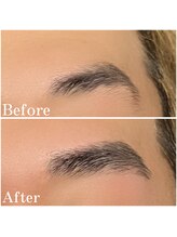 眉毛男子 新宿店/before/after
