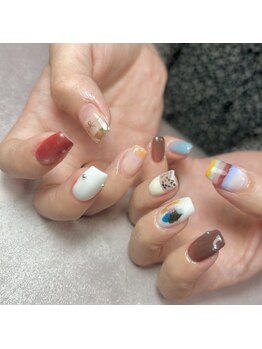 #ニュアンスネイル