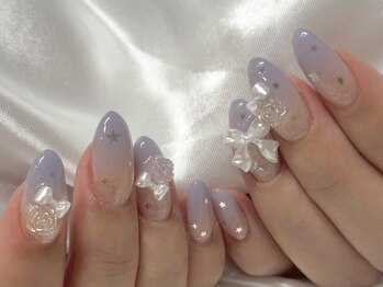 バベル 京橋店(Babel)/パープルグラデーションネイル