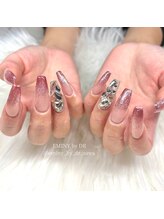 ラメグラ×ビジュー☆