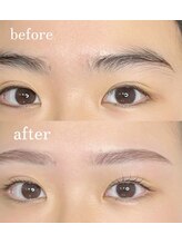 韓国式束感まつげパーマ＆眉毛専門店【Nui 中目黒】まつげパーマ/アイブロウ/眉カラー/似合わせで際立つ美眉