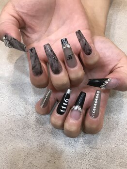 エスフィーネイルサロン ブリーユ(Esfy nailsalon Brille)/マーブルネイル