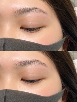 アコテアット ネイル アイ(acote @)/ハリウッドブロウリフト¥5000~