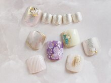 ネイルサロン シャンティー(NailSalon Shanti)/【フット】親指アートコース♪