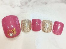 ネイルサロン ラブリーズ 相模大野店(NAIL SALON LOVELLY'S)/定額フット　￥７８００