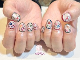 クリスマスネイルオーダーアート