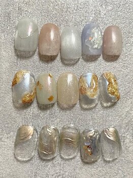 フーネイル(fuunail)の写真/【爪に優しい弱酸性ジェル使用/フィルイン対応】人とかぶりたくない×トレンド感のあるデザイン