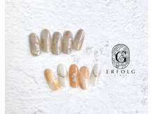 ネイルサロン エアフォルク 銀座(Erfolg)/上品ニュアンスネイル◎