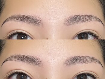エピファニー(Epi phany Total Beauty Salon)の写真/【人気のアイブロウ★眉毛デザイン】骨格に合わせて目や鼻の位置からゴールデンバランスを見つける提案型！
