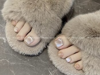 モアグラム 渋谷道玄坂店(More Glam)/フットネイル 定額 夏ネイル