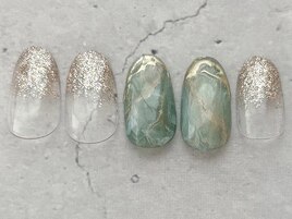 hand 定額　Simpleネイル