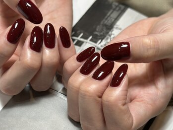 デューネイルスタジオ(dew nail studio)/ボルドー