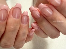 ジュエ ネイルスタジオ(jouer nailstudio.)/桜カラーフレンチ
