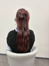 ミカヅキ 赤坂/カチモリハーフアップ！