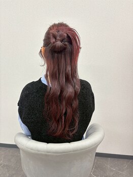 ミカヅキ 赤坂/カチモリハーフアップ!