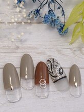 コルジャ(CORUJA)/マット×ペイズリー♪7150