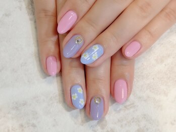 ラルネイル 大宮(Lull. nail)/＃春ネイル＃パステルネイル