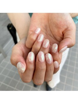 ミントリーフ バイ リート(Mint leaf by Reat)/オーロラネイル