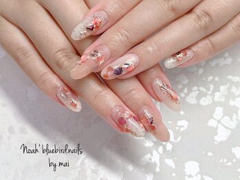 ノアブルーバードネイルズ(Noah' bluebird .nails)/指先が美しいシェルアート