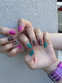カラフルネイル