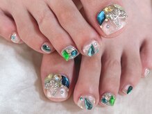 ネイルサロン ミリー(Nail Salon Milly)の雰囲気（フットネイルもゴテゴテにしたい☆持ち込みOK/マグネット）