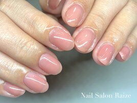 ワンカラーネイル/ピンクネイル