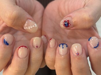 ゆびノさき イバラキシ(ibarakishi)/ミャクミャクネイル