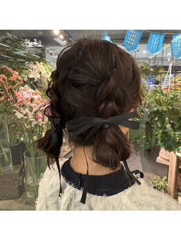 muu. beautysalon【まつげパーマ/パリジェンヌ/マツエク/LED/ヘアアレンジ/ワンホン】/スペシャルヘアセット