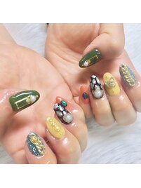 パーツ系ネイル