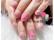 マイ スタイル ネイルズ(My Style Nails)/ラメグラデーションジェル