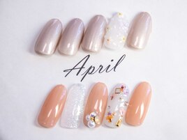 押し花＆フラワーネイル