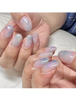 アジュガ(Ajuga.)/水彩ニュアンス