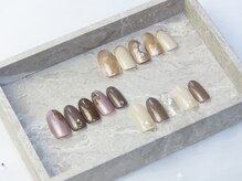 サロンドボニート(salon de bonito)/オフィスにも◎上品なネイル♪