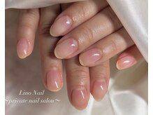 リノネイル(Lino Nail)/クリアネイル/補強/シンプル