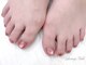 ラグジュアリー ネイルズ(Luxury Nails)の写真/フットコースはフットバス&丁寧ケア付き☆自信のもてる足先に【Footワンカラー新規￥5980/親指アート￥6900】