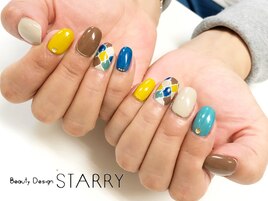 モロッカンネイル　秋カラー